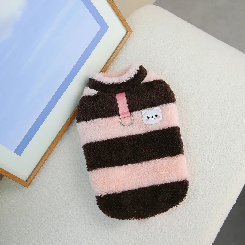 Warmer Hundepullover aus Fleece für kleine Hunde