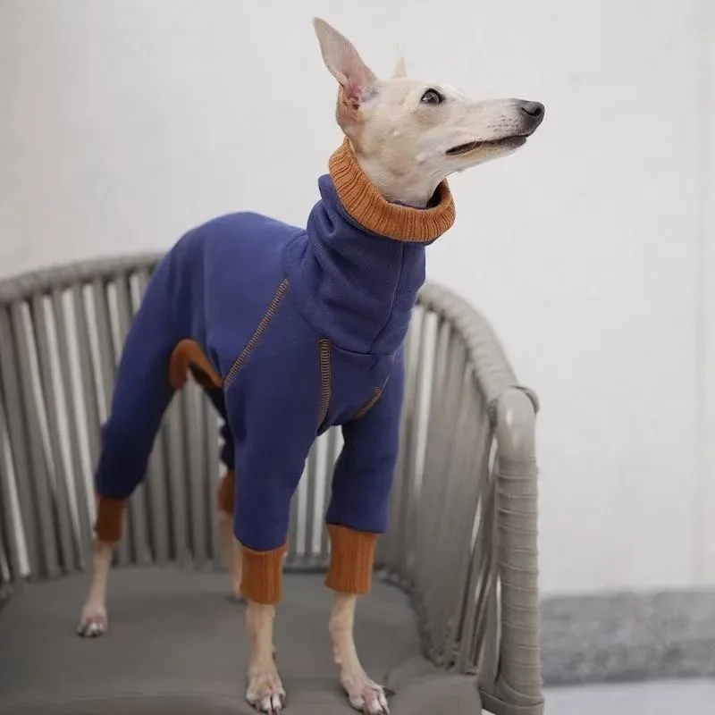 Hunde Winteranzug aus Plüsch warm und vierbeinig