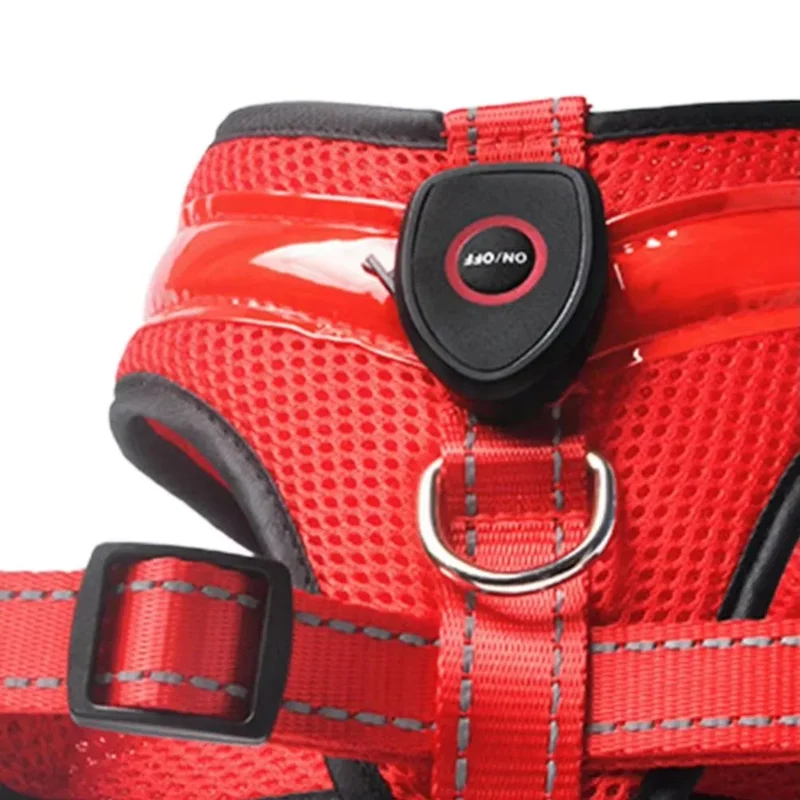 LED Hundegeschirr USB aufladbar & verstellbar