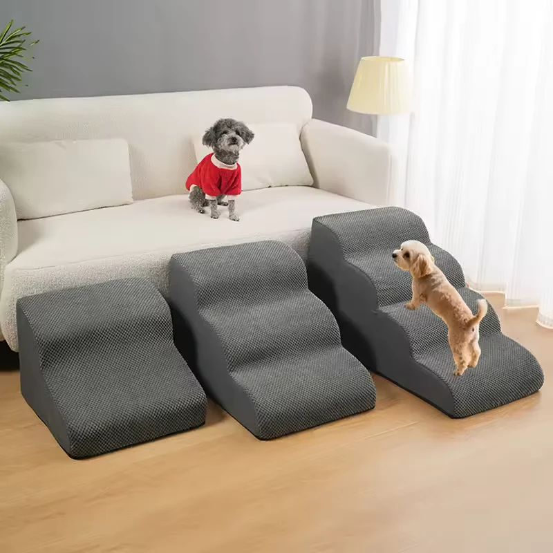 Rutschfeste Haustiertreppe für Sofa, Bett & Auto