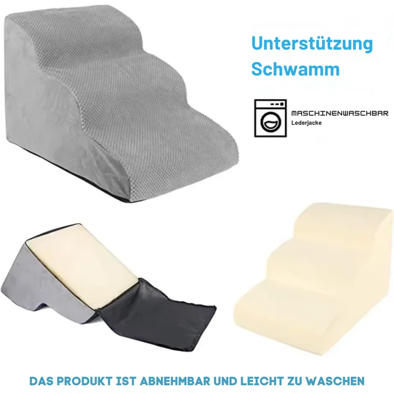 Rutschfeste Haustiertreppe für Sofa, Bett & Auto