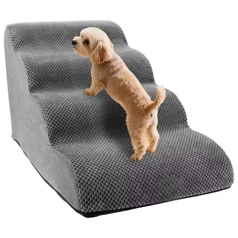 Rutschfeste Haustiertreppe für Sofa, Bett & Auto