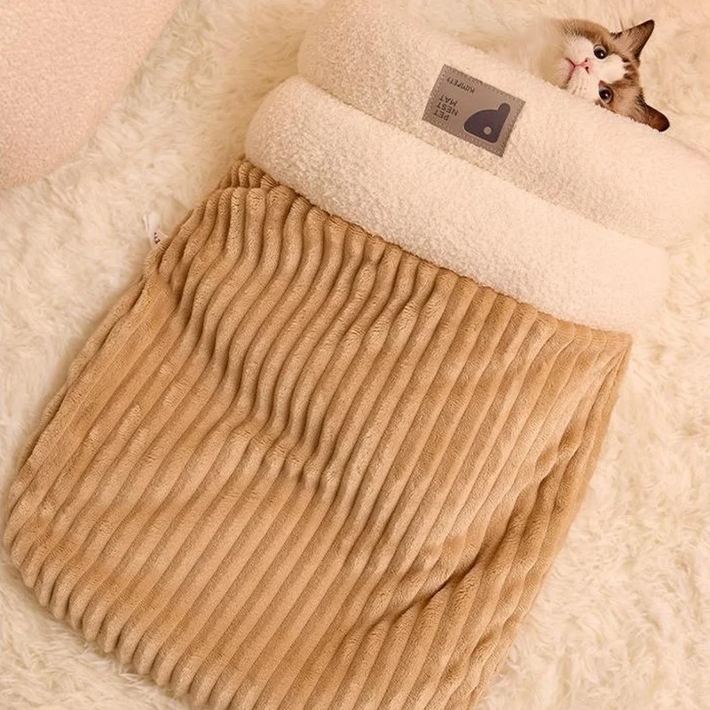3-Schicht Haustier-Schlafsack für Katzen & kleine Hunde