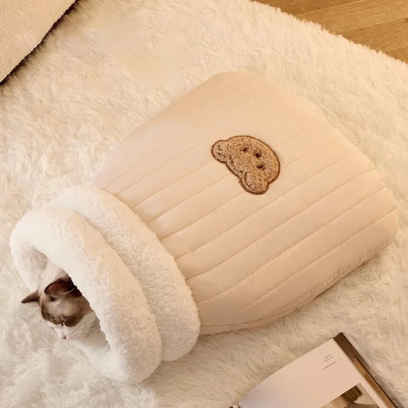 3-Schicht Haustier-Schlafsack für Katzen & kleine Hunde