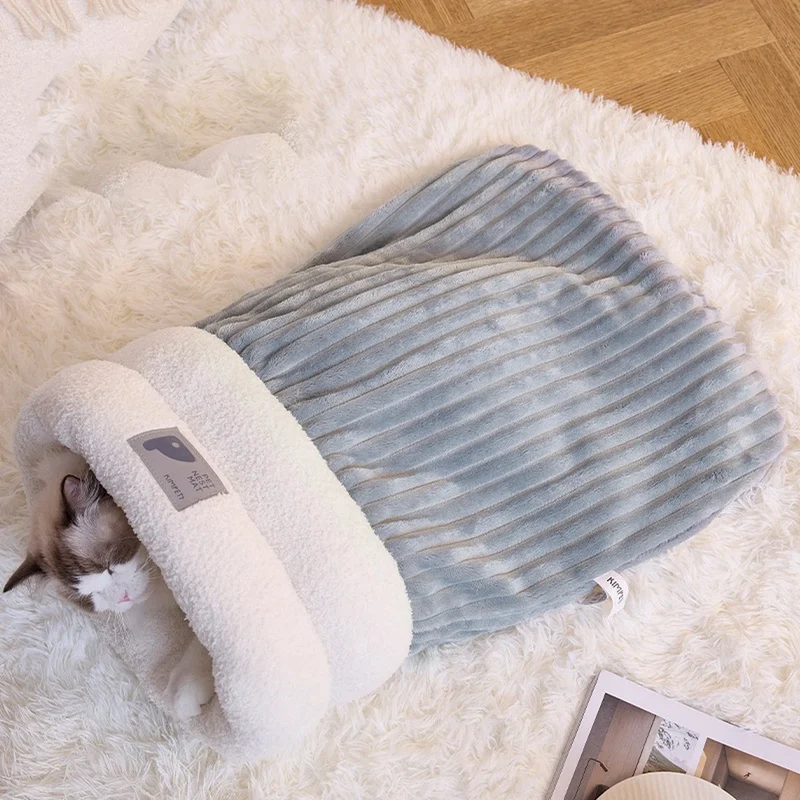3-Schicht Haustier-Schlafsack für Katzen & kleine Hunde
