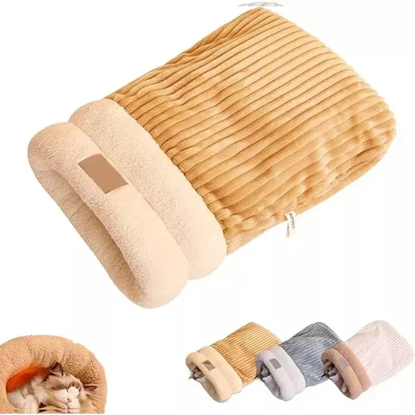 3-Schicht Haustier-Schlafsack für Katzen & kleine Hunde