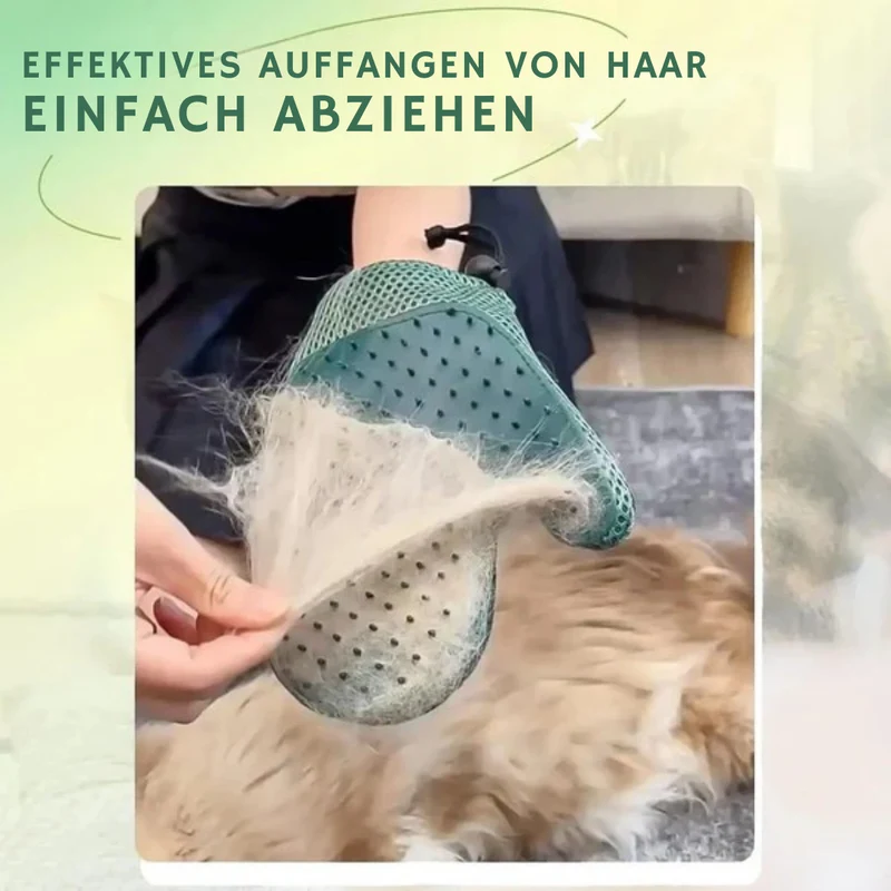 2-in-1 Tierpflege-Handschuh zur Haarentfernung