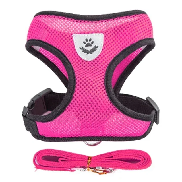 Hundegeschirr für Hunde & Katzen weich & verstellbar