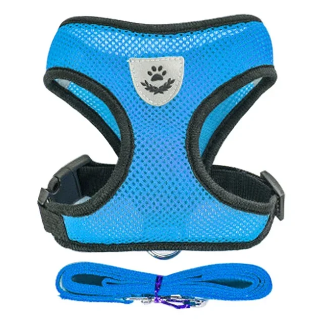 Hundegeschirr für Hunde & Katzen weich & verstellbar