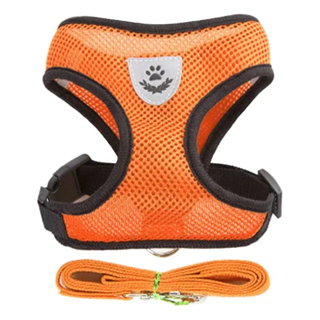 Hundegeschirr für Hunde & Katzen weich & verstellbar