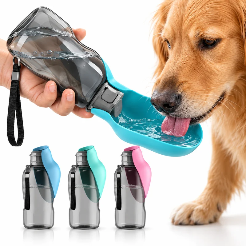 Outdoor Wasserflasche für Hunde auslaufsicher