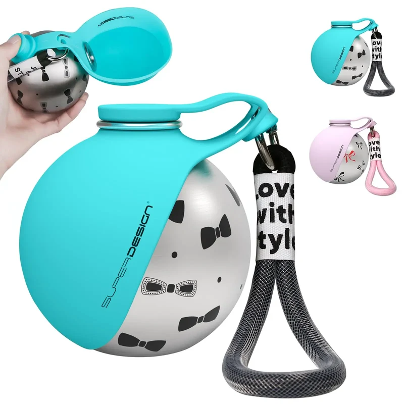 2-in-1 Reise Trinkflasche für Hunde