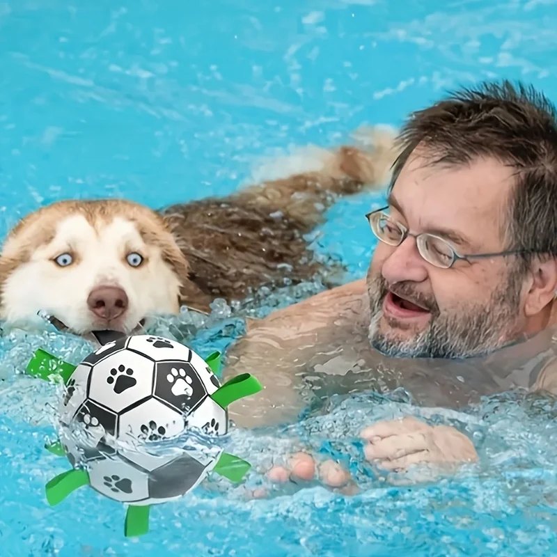 Robuster Hunde Spielball mit Griffen für Training