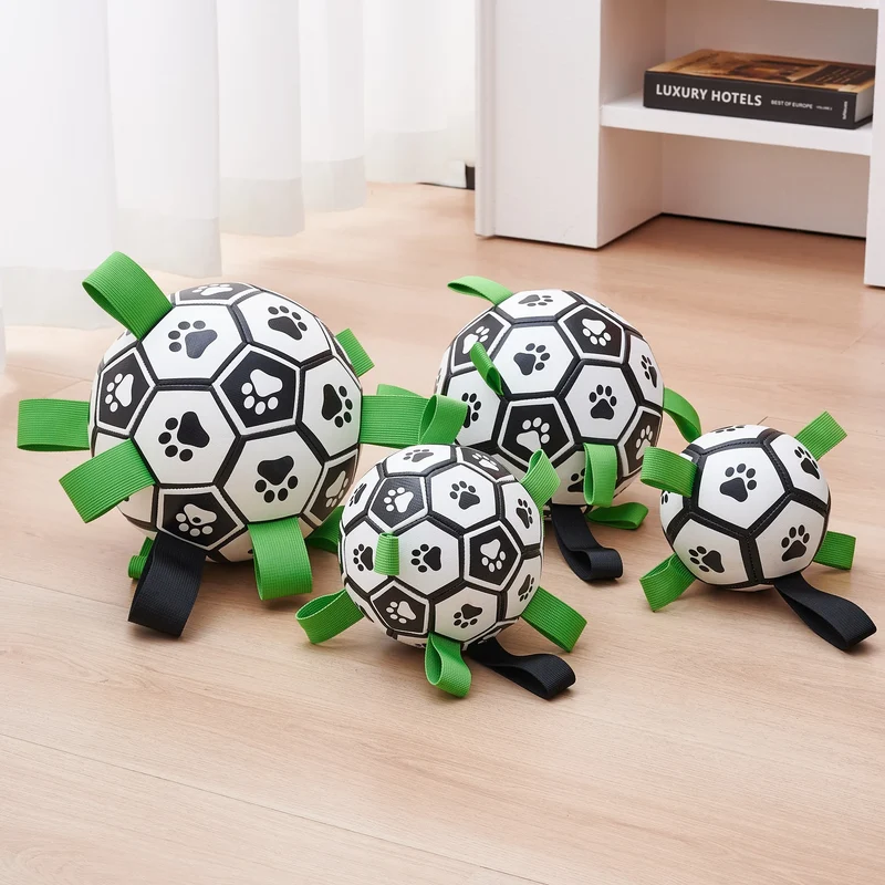 Robuster Hunde Spielball mit Griffen für Training