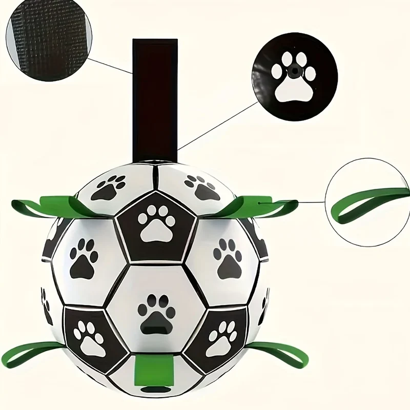 Robuster Hunde Spielball mit Griffen für Training