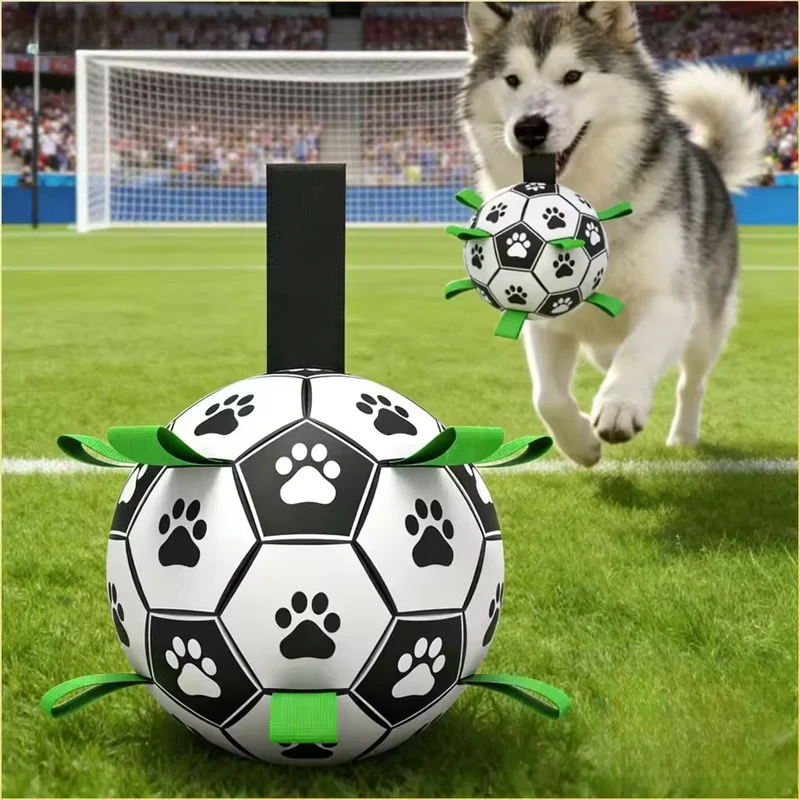 Robuster Hunde Spielball mit Griffen für Training