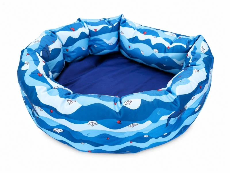 Aufblasbares Hundebett, schwimmfähig