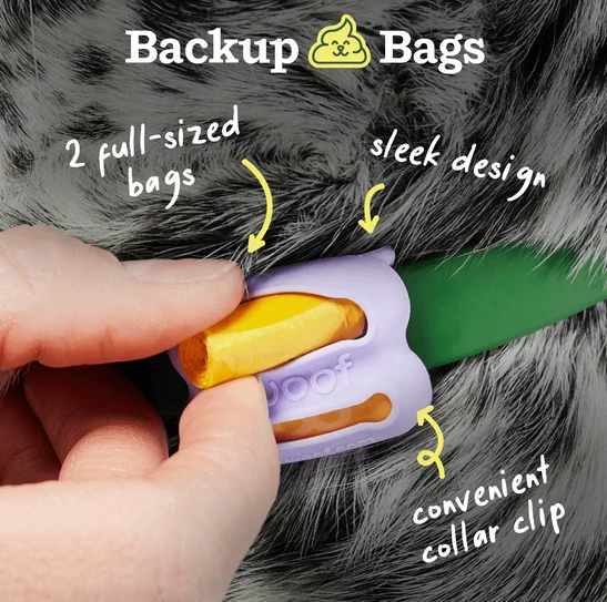 WOOF Poomergency Keychain