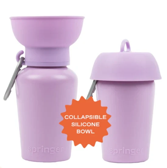 Flip Travel Dog Water Bottle