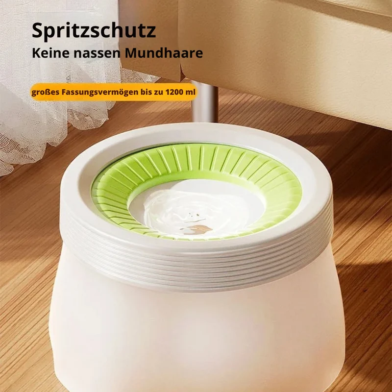 Auslaufsicherer Spritzschutz-Napf für Hunde & Katzen