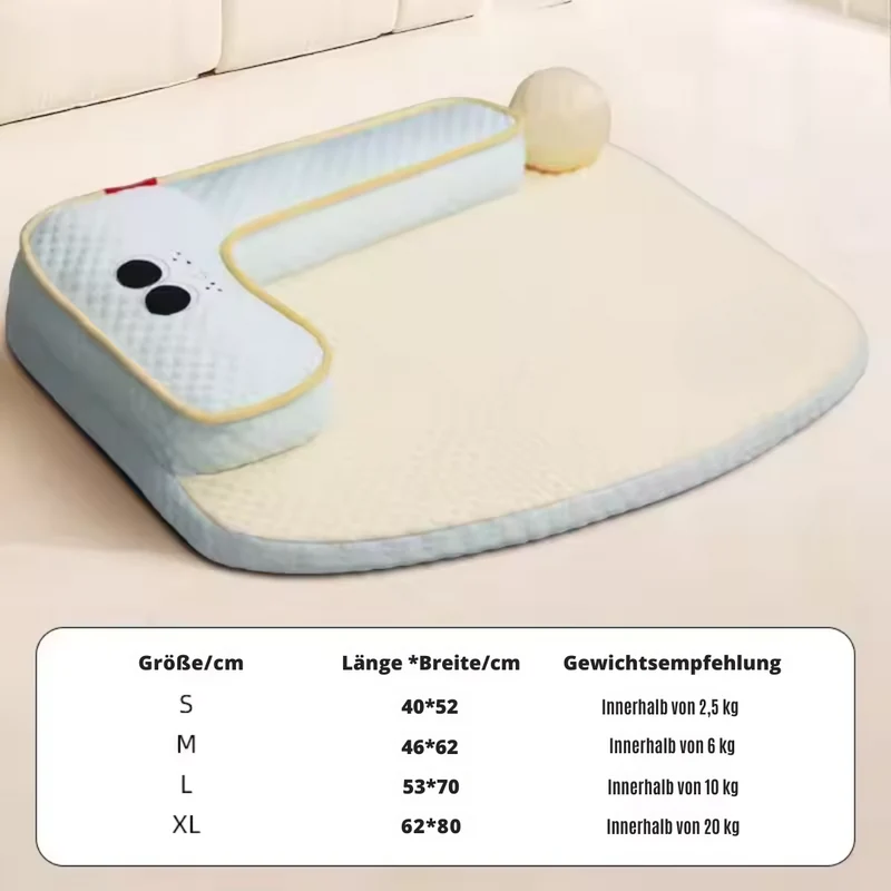 Atmungsaktive und waschbare Haustiermatte