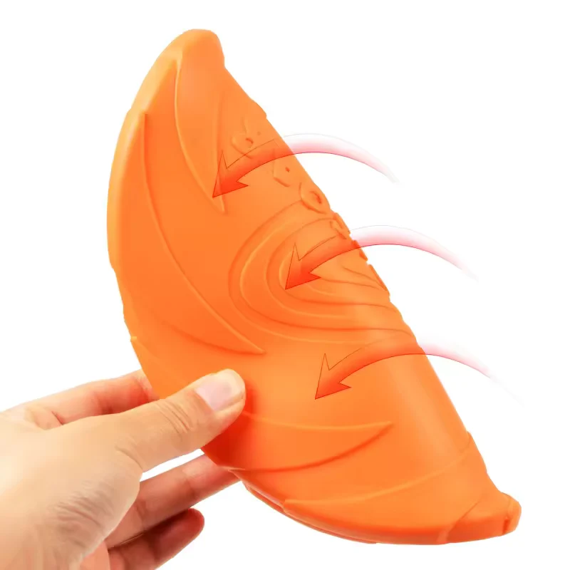 Silikon Hunde-Frisbee weich & bissfest