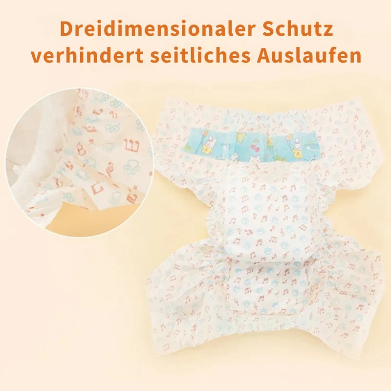 Saugstarke Einweg-Windeln für Hunde