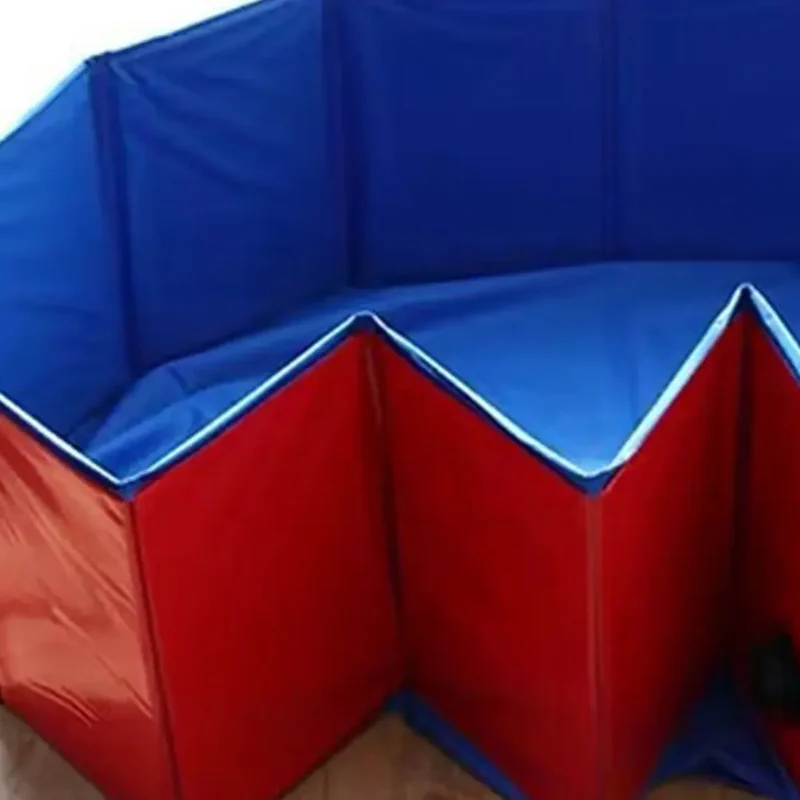 Faltbarer PVC Hundepool mit Abflussventil