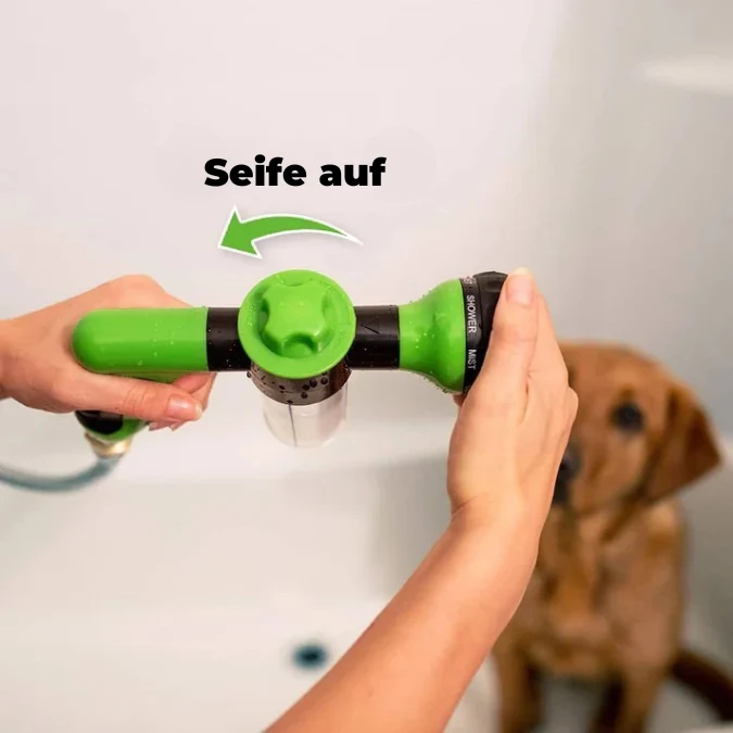 Tragbare Tierpflege-Schaumpistole