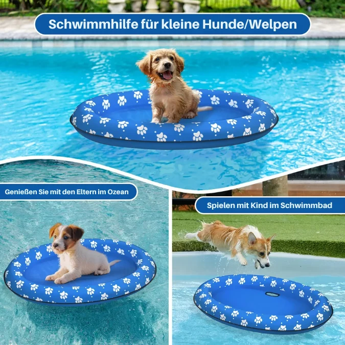 Hundepool-Floß aus PVC aufblasbar
