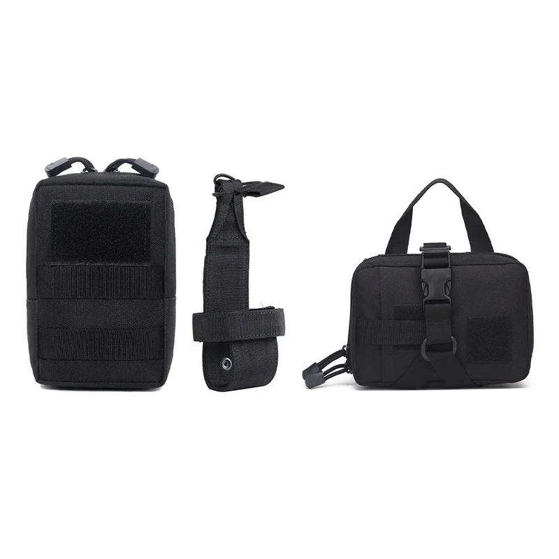 3-teiliges taktisches Hundetaschen-Set, verstellbar & robust