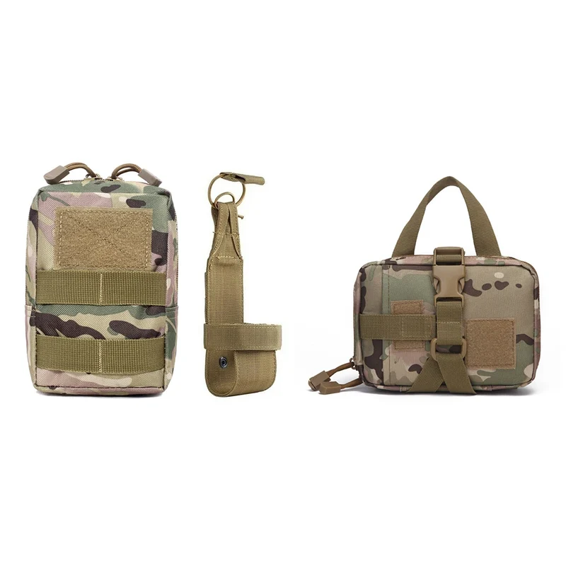 3-teiliges taktisches Hundetaschen-Set, verstellbar & robust