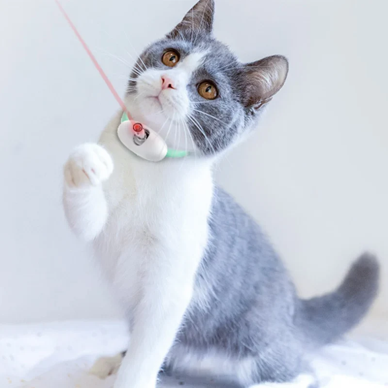 Freihändiges Laserhalsband für Katzen