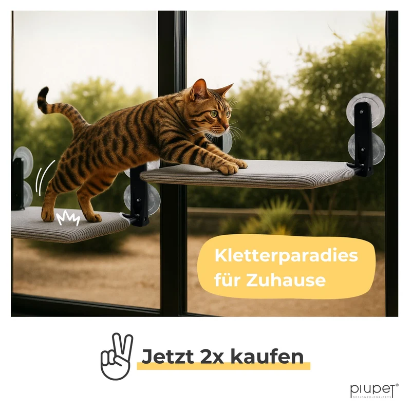 Katzenfensterliege "MILA"