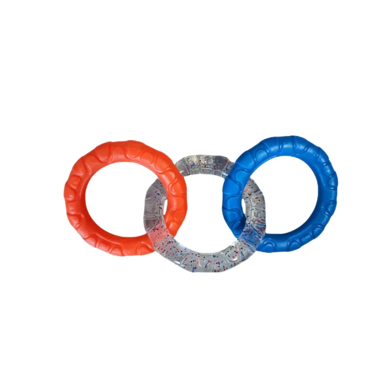 3 Ring Kauspielzeug für Hunde robust und zahnschonend