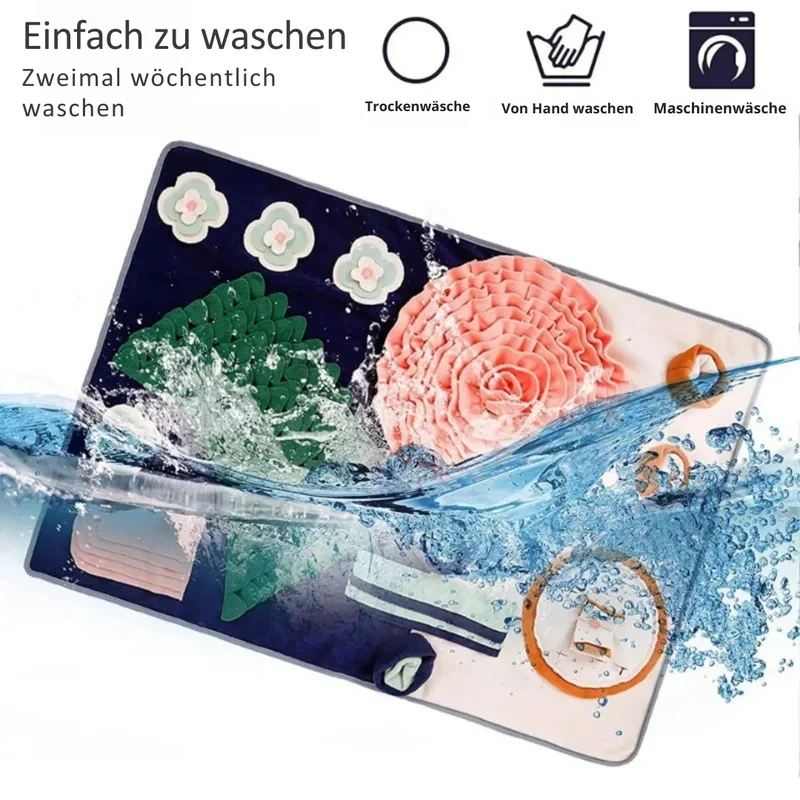 Hunde Schnüffelmatte für langsame Fütterung