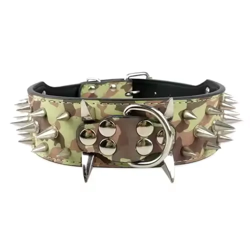 Hundehalsband mit Nieten für große Hunde