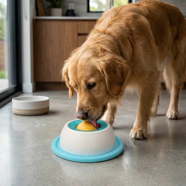Leckspielzeug für Hunde und Katzen zur Futterverlangsamung