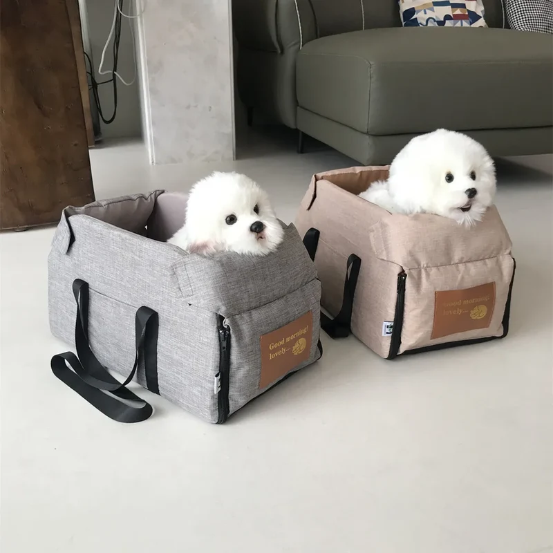 Auto Hundesitz für Mittelkonsole kleine Hunde & Katzen