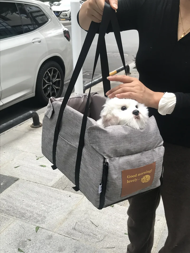 Auto Hundesitz für Mittelkonsole kleine Hunde & Katzen