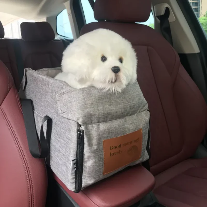 Auto Hundesitz für Mittelkonsole kleine Hunde & Katzen