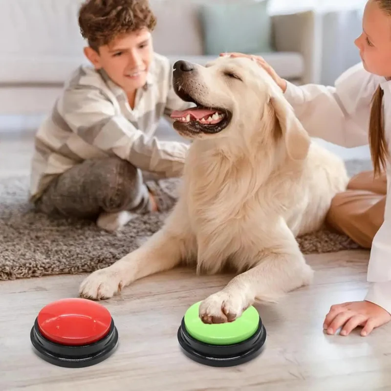 Sprech-Buttons für Hunde & Katzen mit Aufnahmefunktion