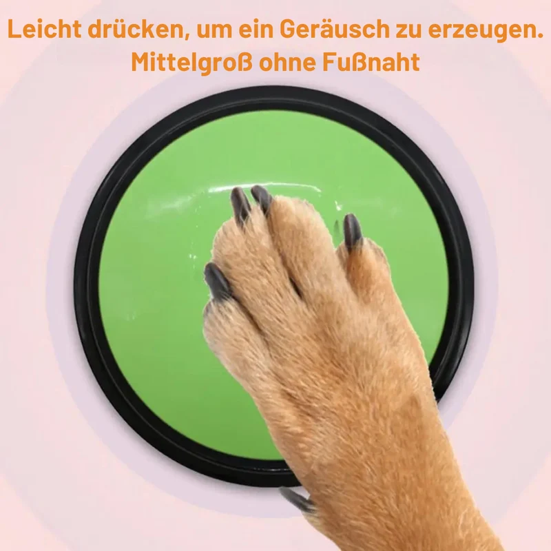 Sprech-Buttons für Hunde & Katzen mit Aufnahmefunktion
