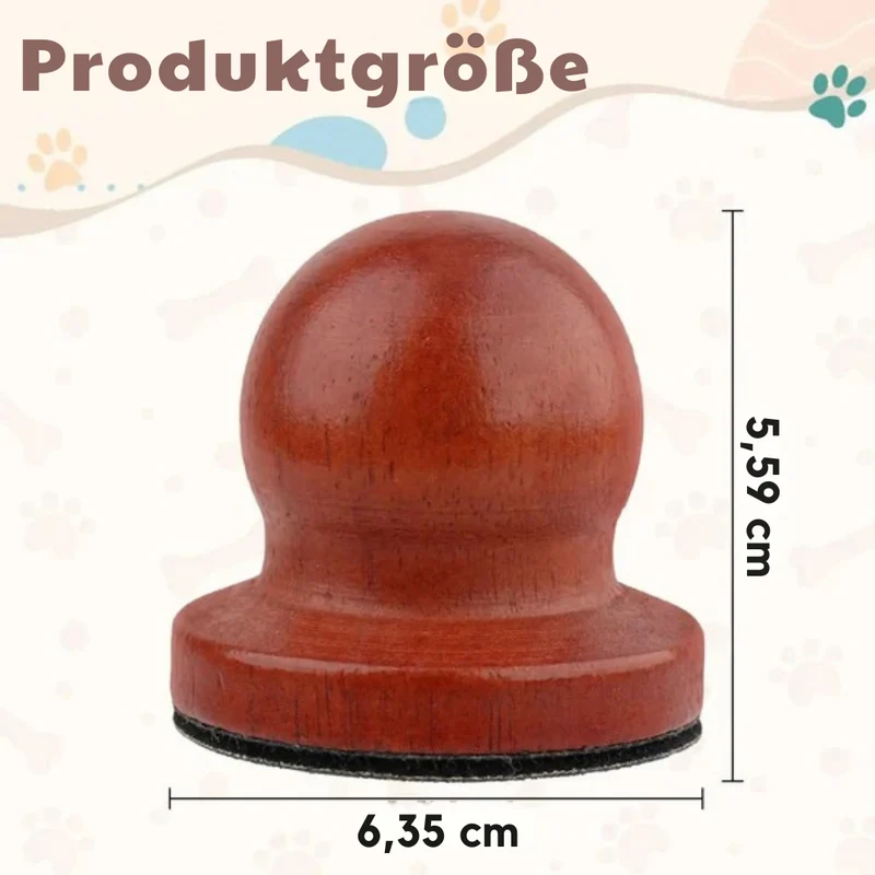 Hunde-Nagelfeile aus Holz mit Wechselpads