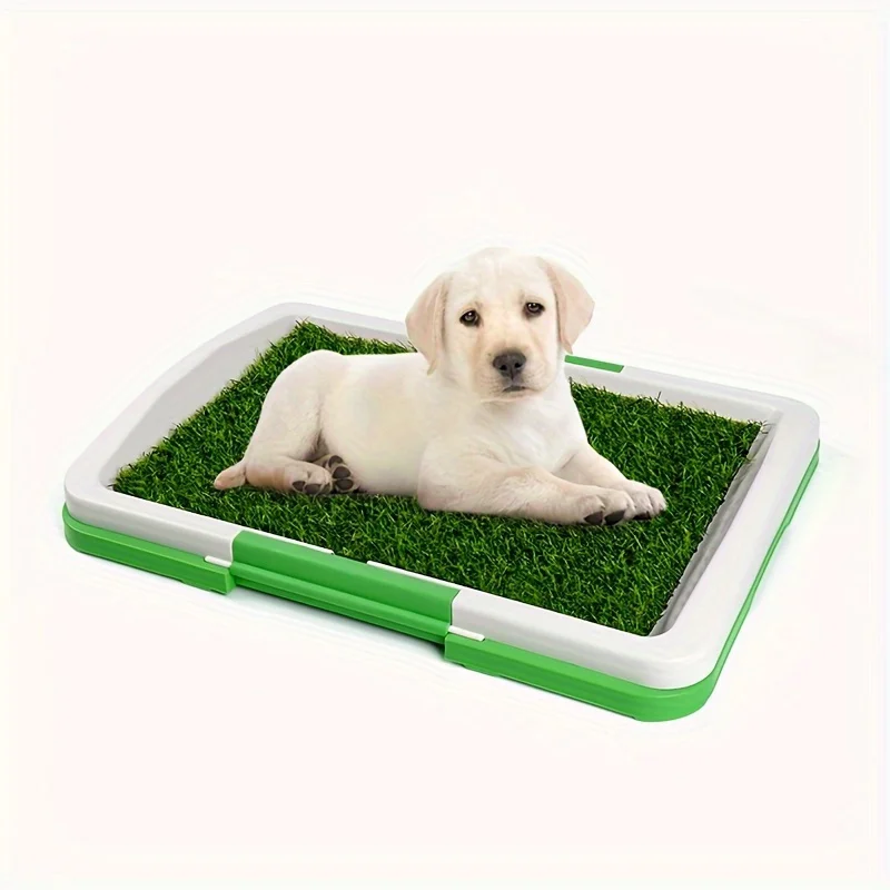 Hundetoilette mit Kunstrasen hygienisch & stabil