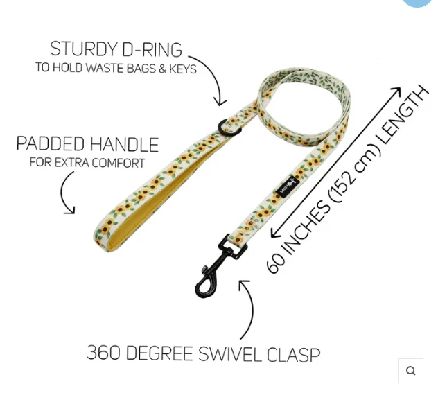 Sunflower Dreams Leash