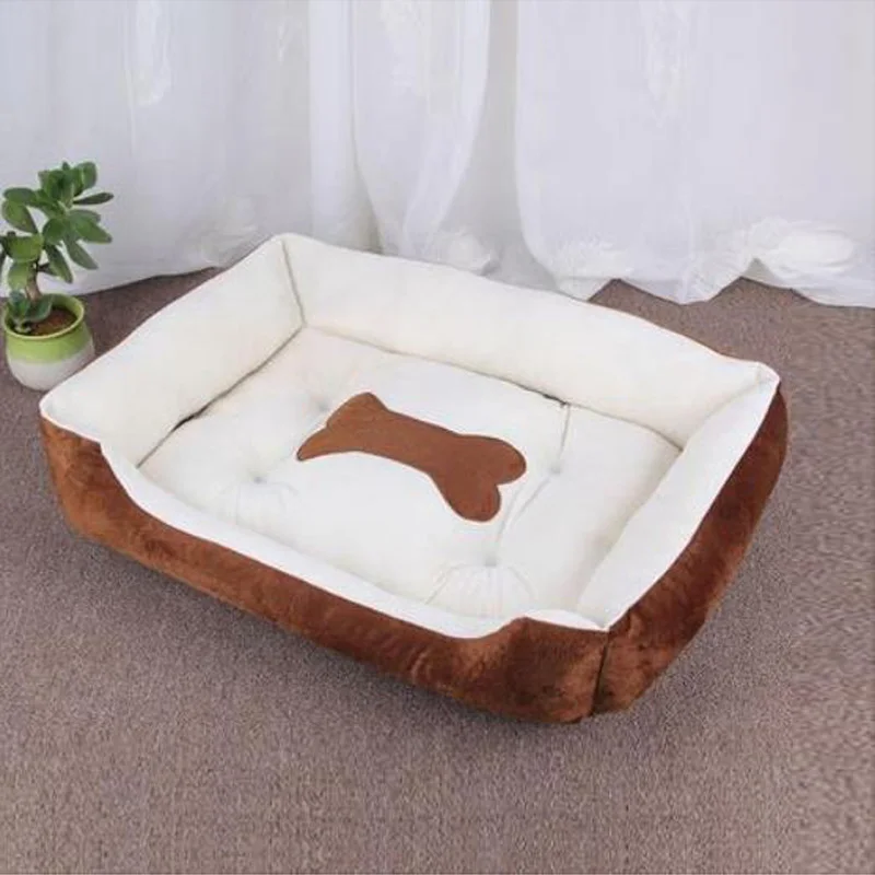 Hundebett aus Leinen modern und gemütlich
