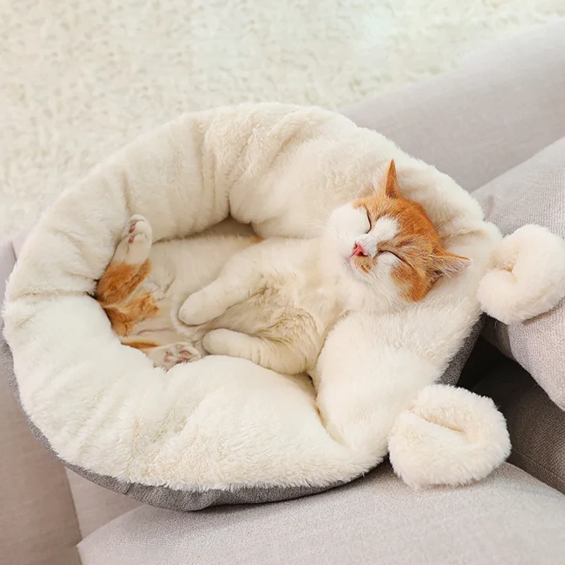 Katzenbett mit Hasenohren Design waschbar und rutschfest