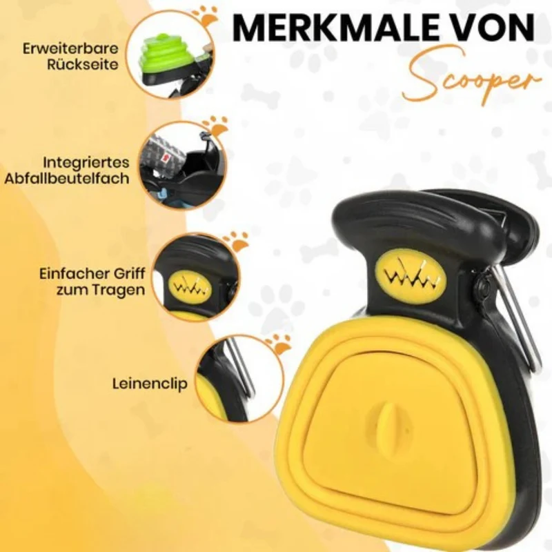 Faltbare Hundekotschaufel kompakt & hygienisch