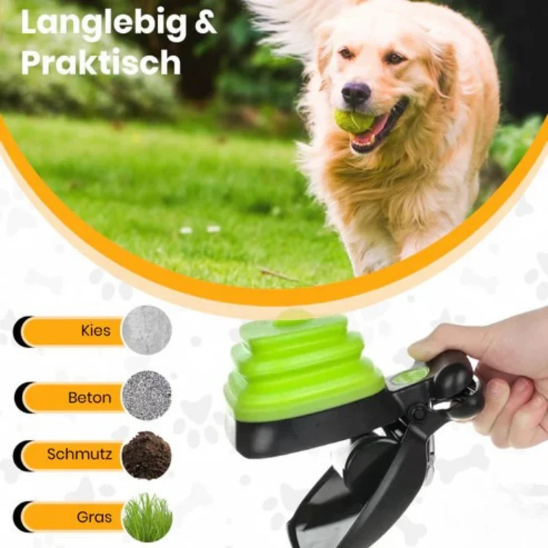 Faltbare Hundekotschaufel kompakt & hygienisch